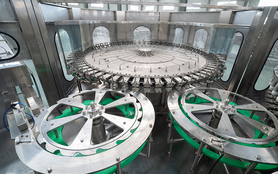 全自動(dòng)果汁灌裝機(jī)洗瓶部分 全自動(dòng)果汁灌裝機(jī)洗瓶部分